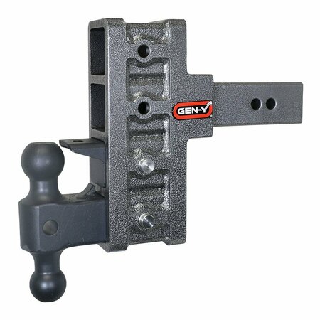 GEN-Y HITCH Mega-Duty Series, 2.5" Offset Shank, Hitch & Versa-Ball Pintle, GH-924 GH-924